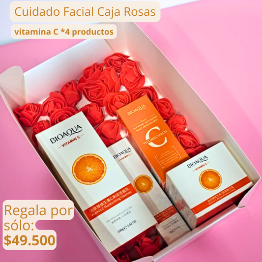 Kit Rutina Facial VITAMINA C X4 PRODUCTOS